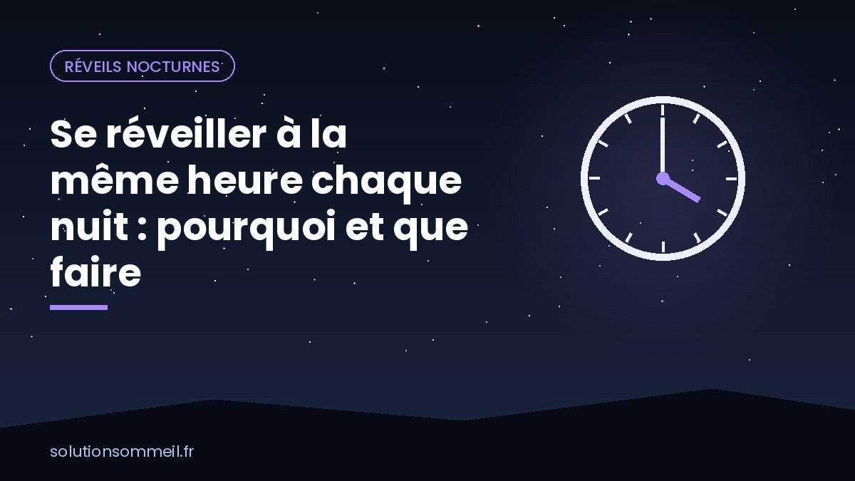 Chambre de nuit avec un réveil retourné vers le mur et une personne endormie
