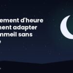 Illustration d'une chambre au lever du jour en automne, symbolisant le changement d'heure et le sommeil