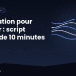 Personne allongée dans son lit pratiquant une méditation de scan corporel, une douce lumière parcourant son corps